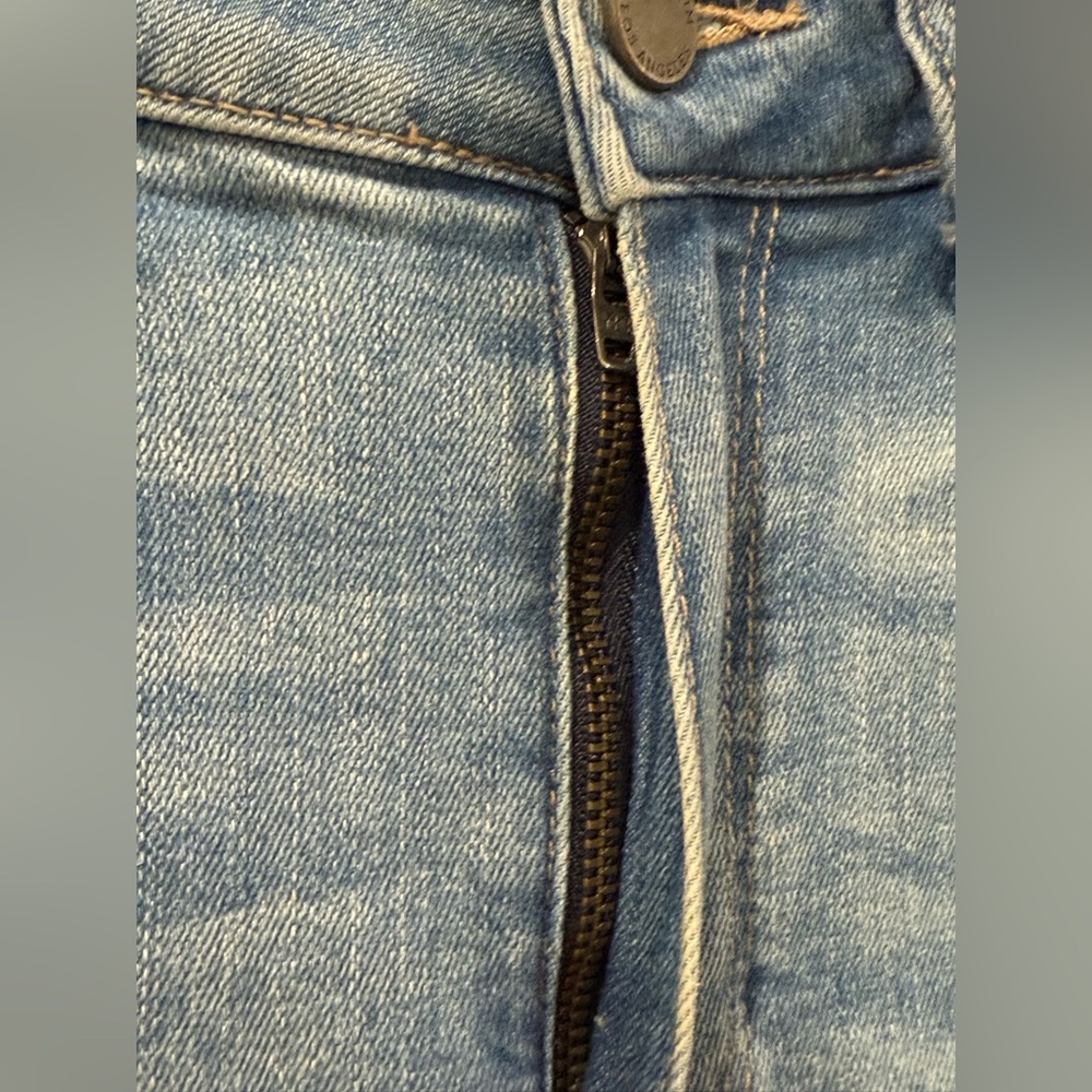 Paige Jeans High Rise Lou Lou Women’s Size 27 Boot Cut Stretch Raw Hem - Picture 2 of 11